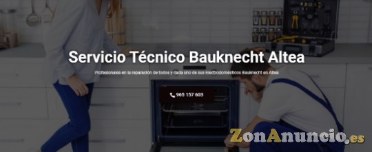 Servicio Técnico Bauknecht Altea 965217105